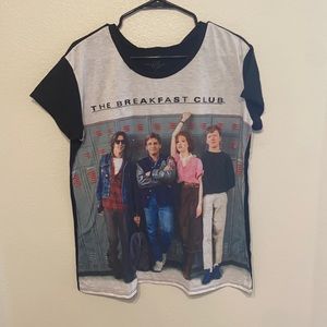Breakfast club graphic tee